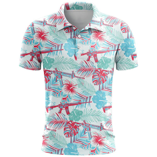 3D printed short sleeve sports top in bird eye cloth fabric showing colour matching pattern and loose fit