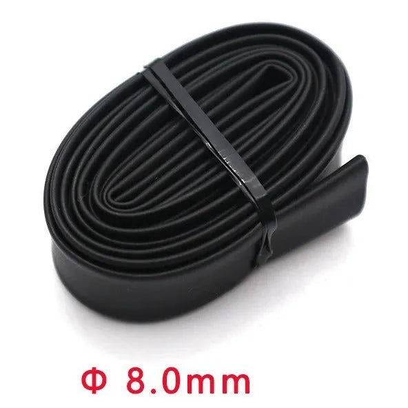 2 Times Black Heat Shrink Tube Kit flame retardant polyolefin cable insulation UL certified