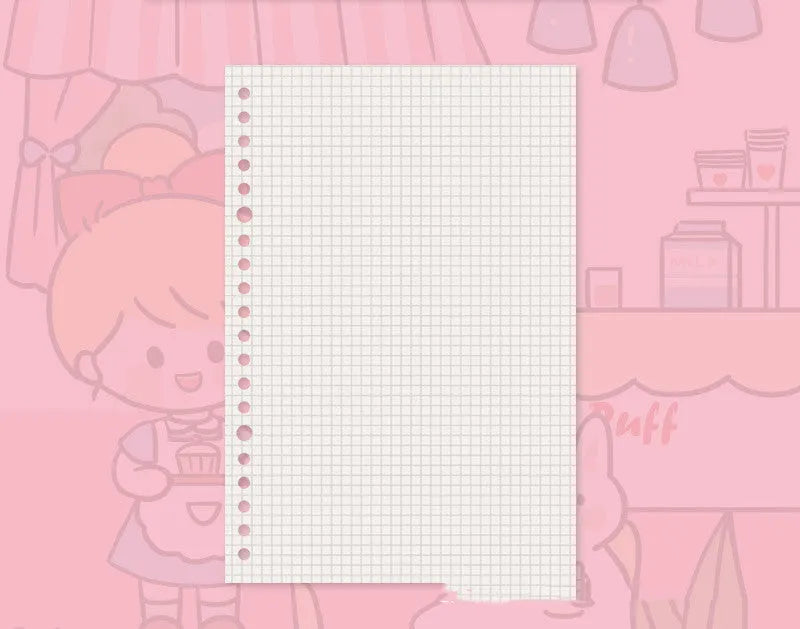 B5 detachable coil notebook with multiple inner pages, Snowman cover design