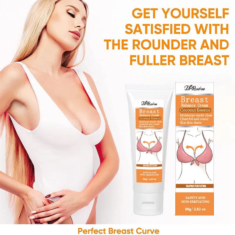 80g breast enlarging cream for lifting firming tightening massage in a plastic jar