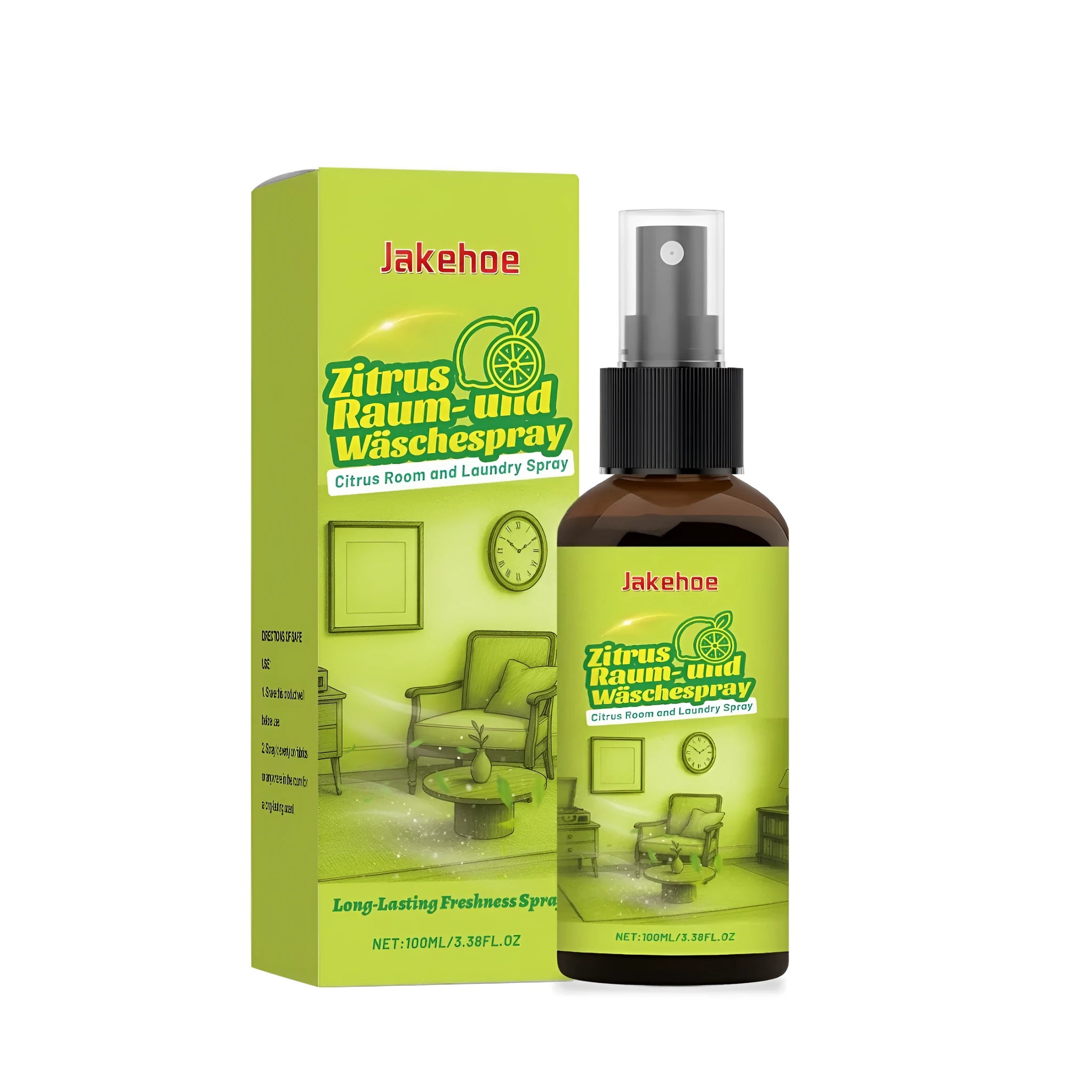 Citrus room and laundry spray 100ml bottle with natural citrus and seaweed extract