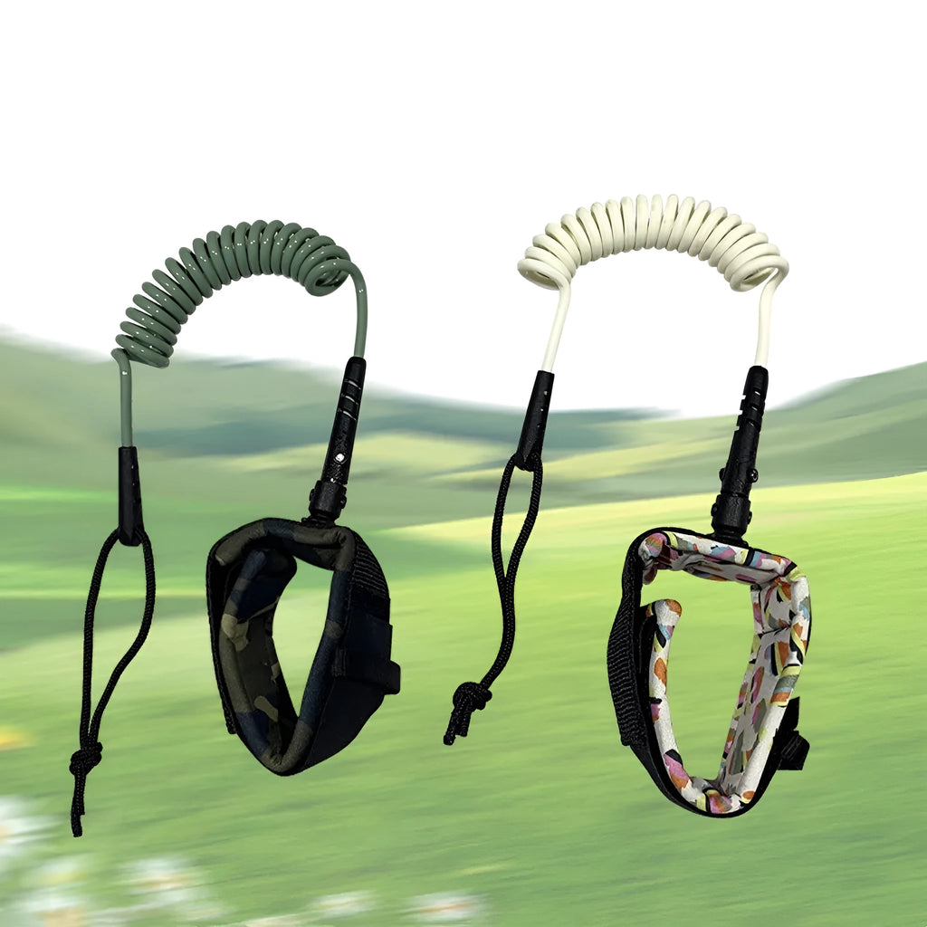 High elastic surfboard hand holding rope made from pulp fibre material with 50kg tension capacity