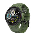 Heart rate monitoring wrist sports watch in black with ABS build and Bluetooth function