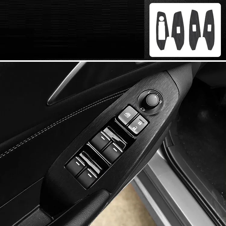 Car interior decorative film sticker kit for centre console and trim modification