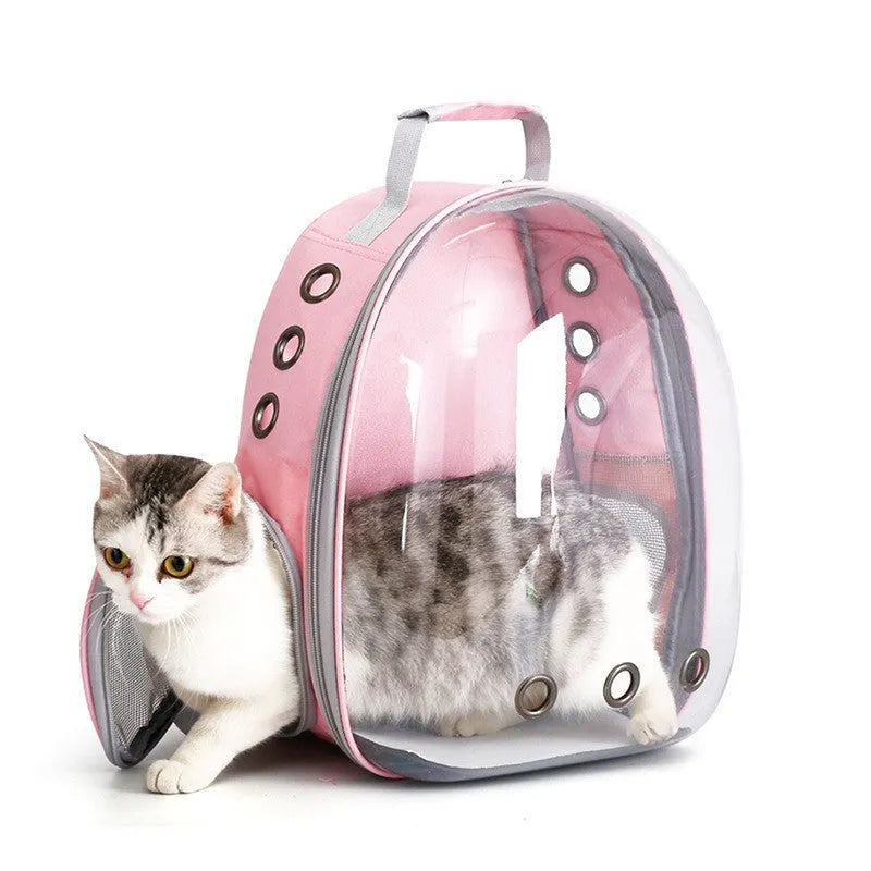 Medium hardness PC pet carrier bag with side open design in multiple colour options
