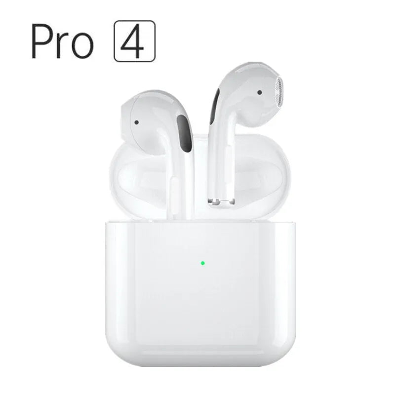 Sports Pro4 wireless Bluetooth in-ear headphones in black or white colour