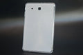 Clear silicone and TPU ultra-thin protective case for a tablet on a white background.
