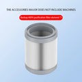 Simple style desktop air purifier and heater unit with USB power cable