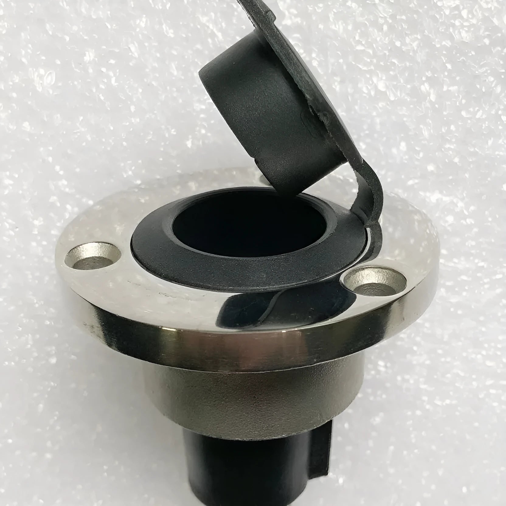 Yacht anchor light ring socket with stainless steel pole and ABS plastic housing
