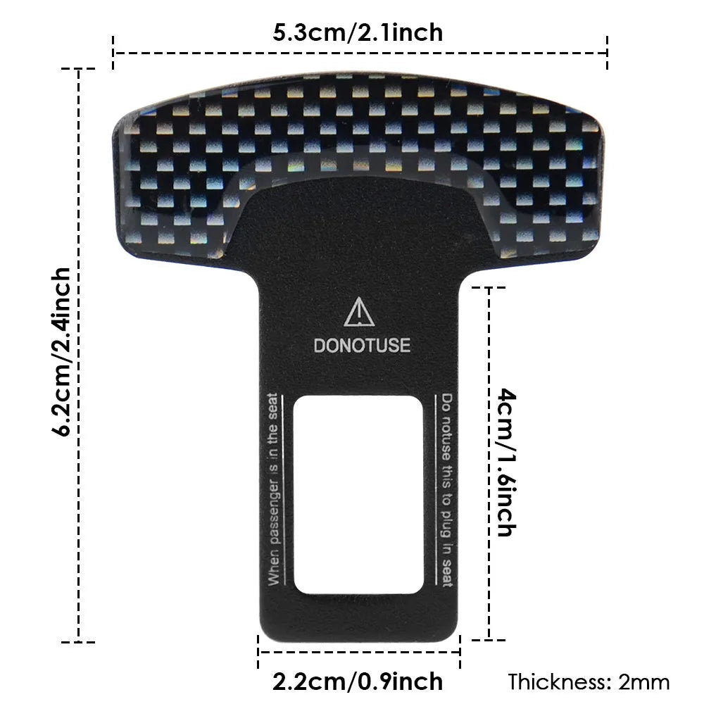 Aluminium alloy bottle opener keychain with 2.1cm buckle in frosted carbon fibre colour