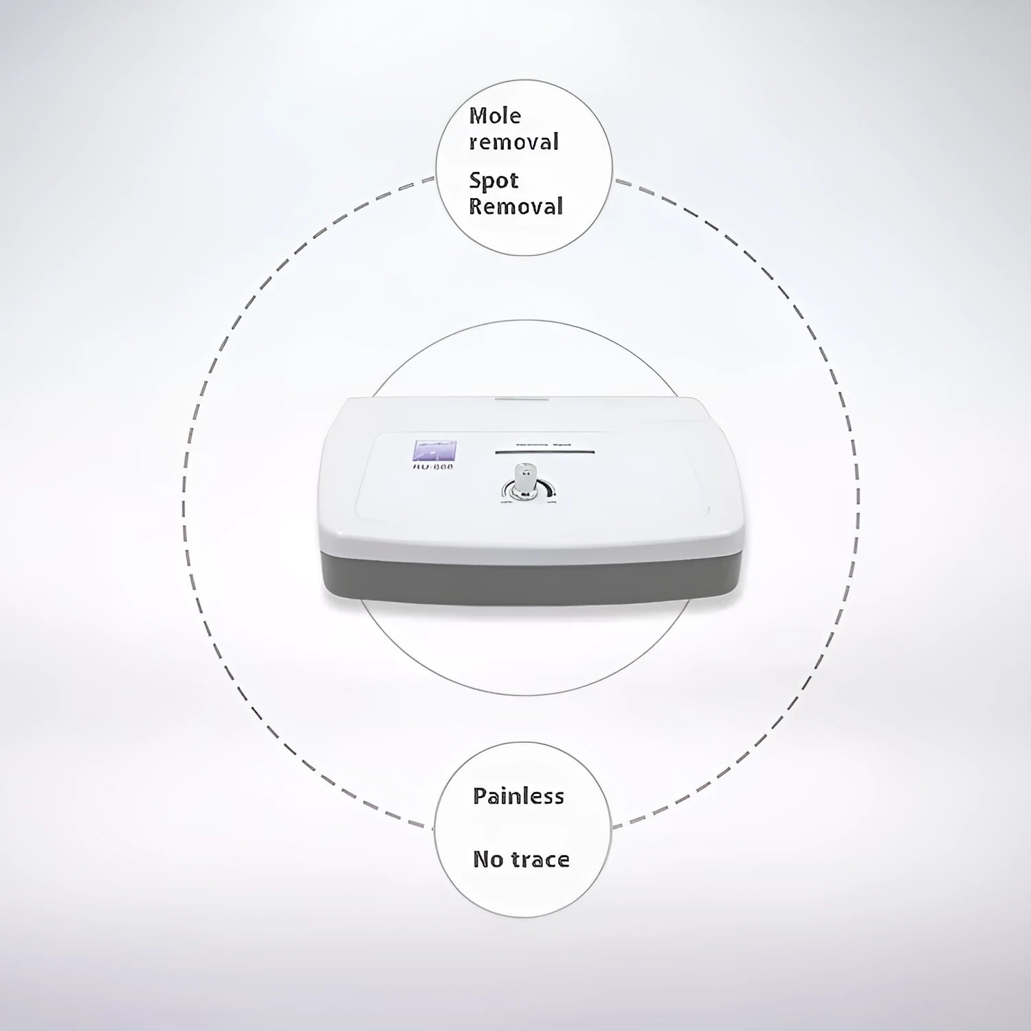 White professional spot removal pen electronic beauty instrument for salon treatments