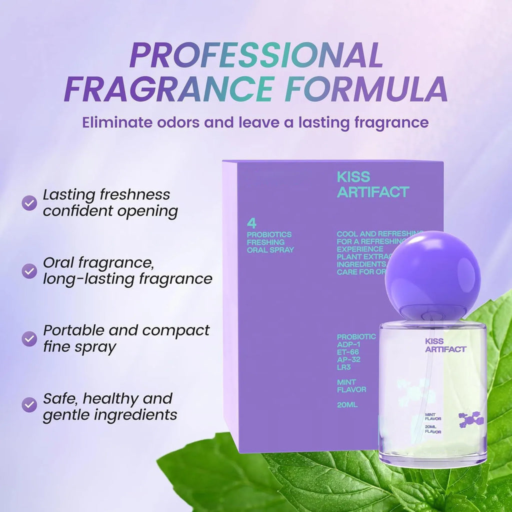 20ml portable oral spray bottle with pump dispenser for body care hydration