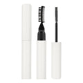 Eyebrow glue bottle with applicator brush for natural eyebrow shaping