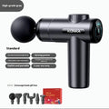 Konka V19 professional mini massage gun in grey colour with 8 massage heads