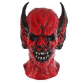 Red bat head cover mask made from RP foam for Halloween and Christmas dress-up