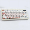 Dessert cat cartoon key cap set for mechanical keyboards with colourful artwork