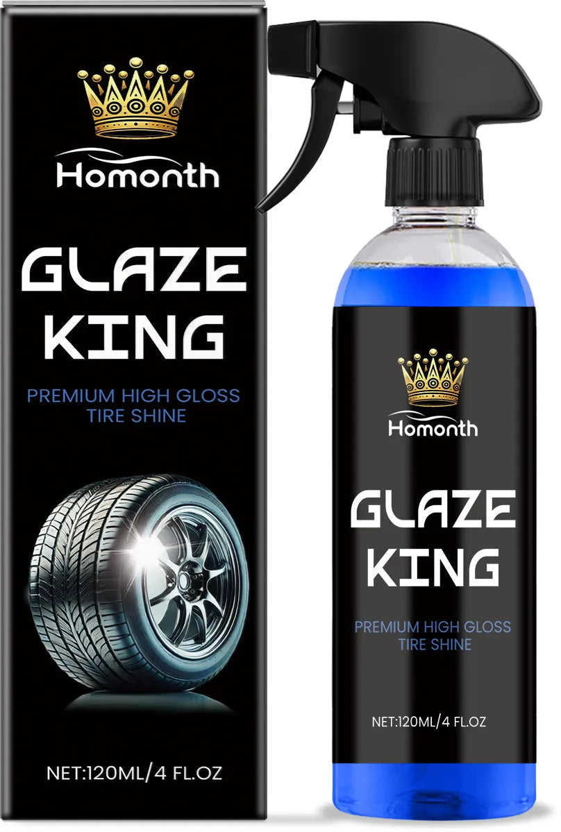 High gloss tire shine spray 120ml bottle with wet-look tyre finish