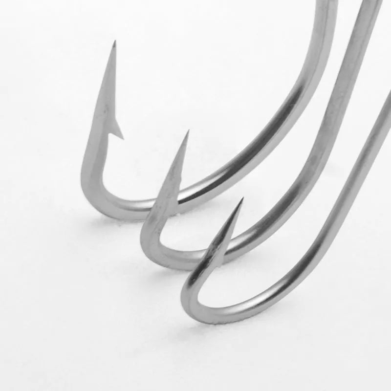Multi-specification stainless steel weever snakehead seahorse fishing hooks for ocean boat fishing