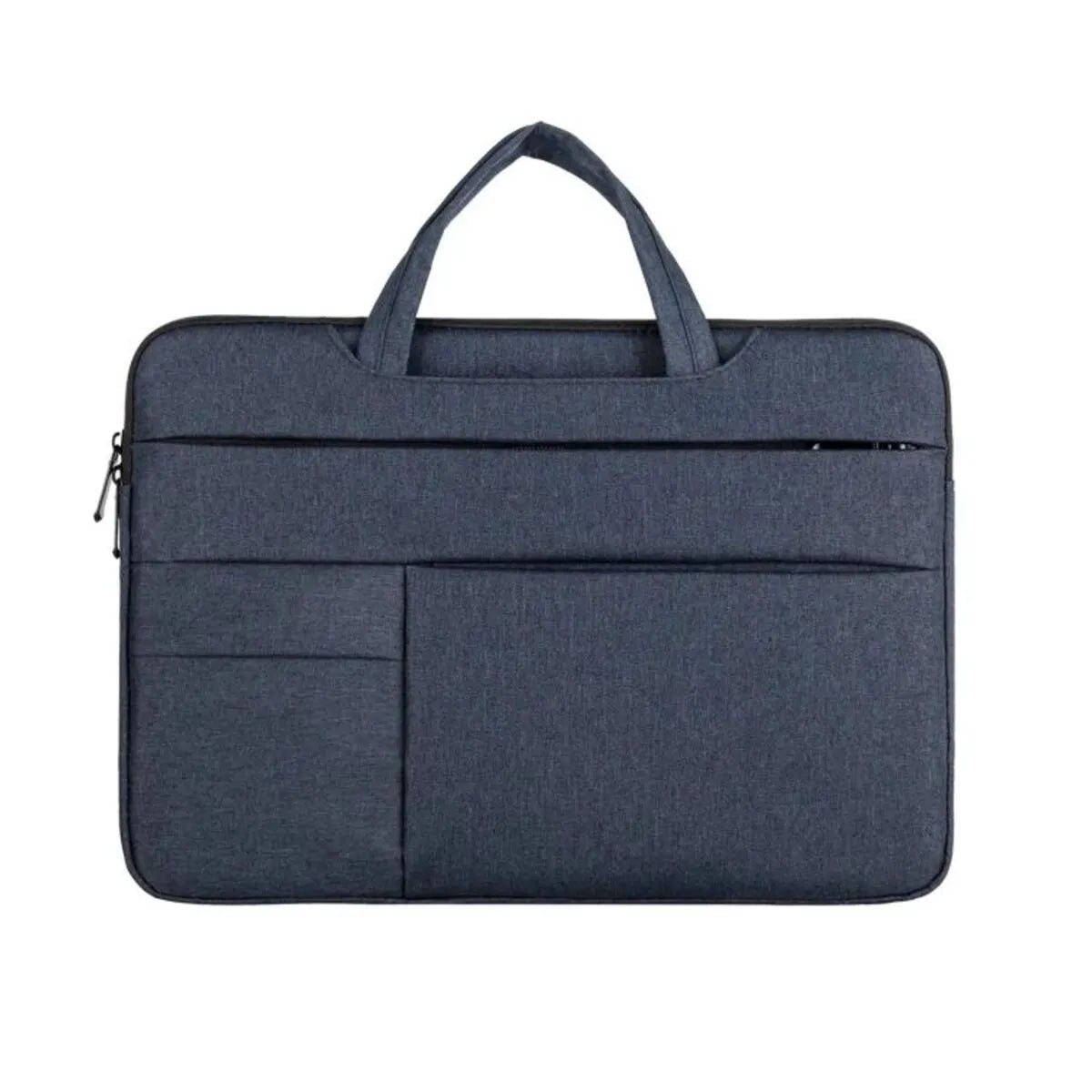 Water-repellent laptop bag with shoulder strap, available in multiple sizes and colours