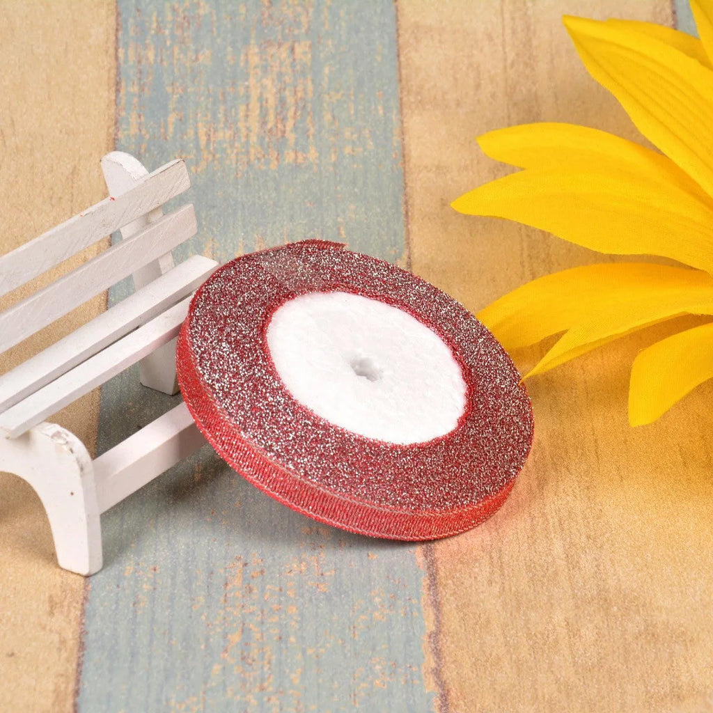 Green onion pattern polyester decorative ribbon in gold silk silver colour for clothing and gift box decoration