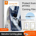 MEIGOUMEIGO tempered glass screen protector for iPhone 15 Pro Max, HD, dust-free, anti-fingerprint