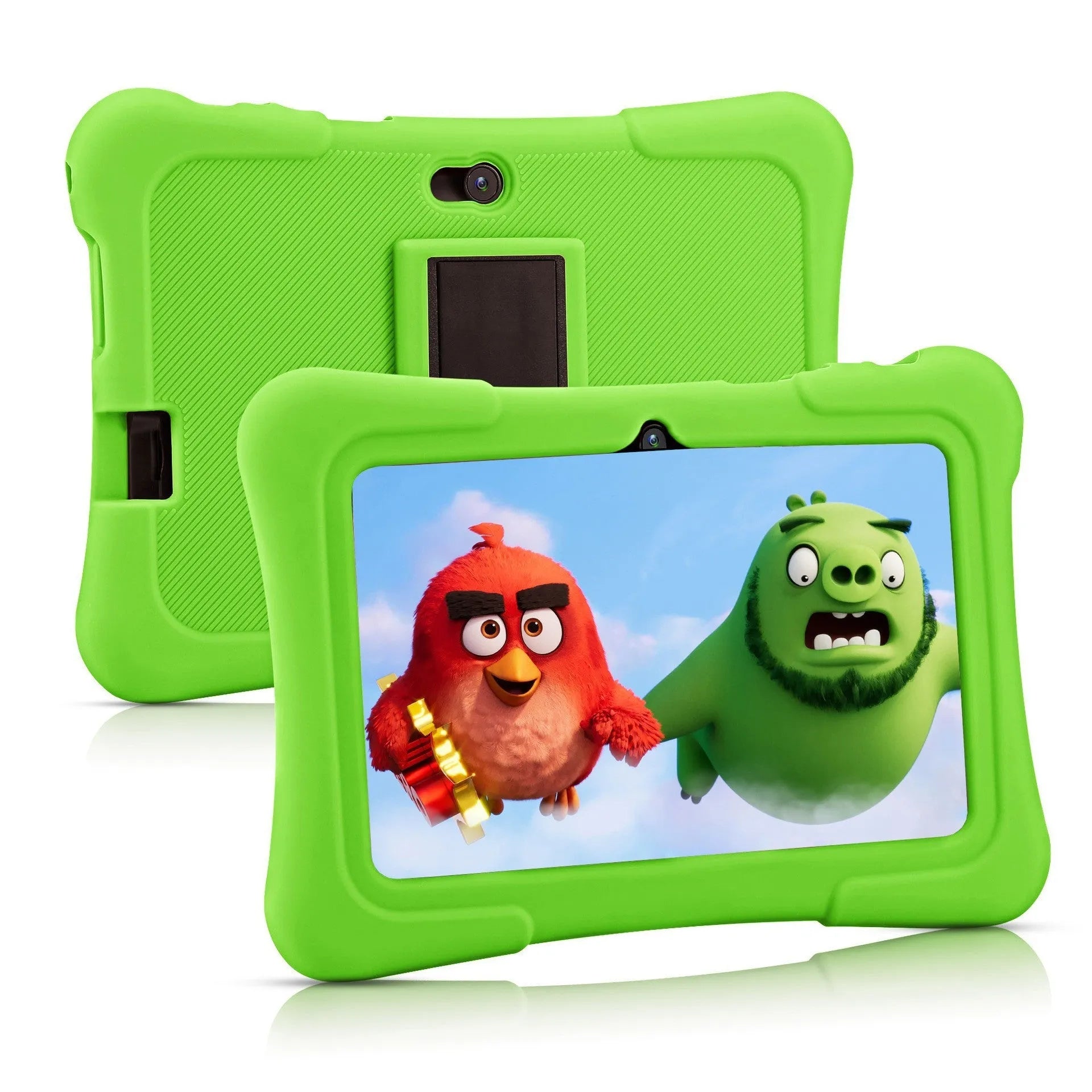 7-inch children's tablet computer with Full HD IPS screen in blue, green, or rose red