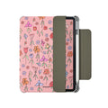 Black magnetic protective flat shell sleeve for 10.9 inch iPad Air 5 and iPad Air 4 tablets