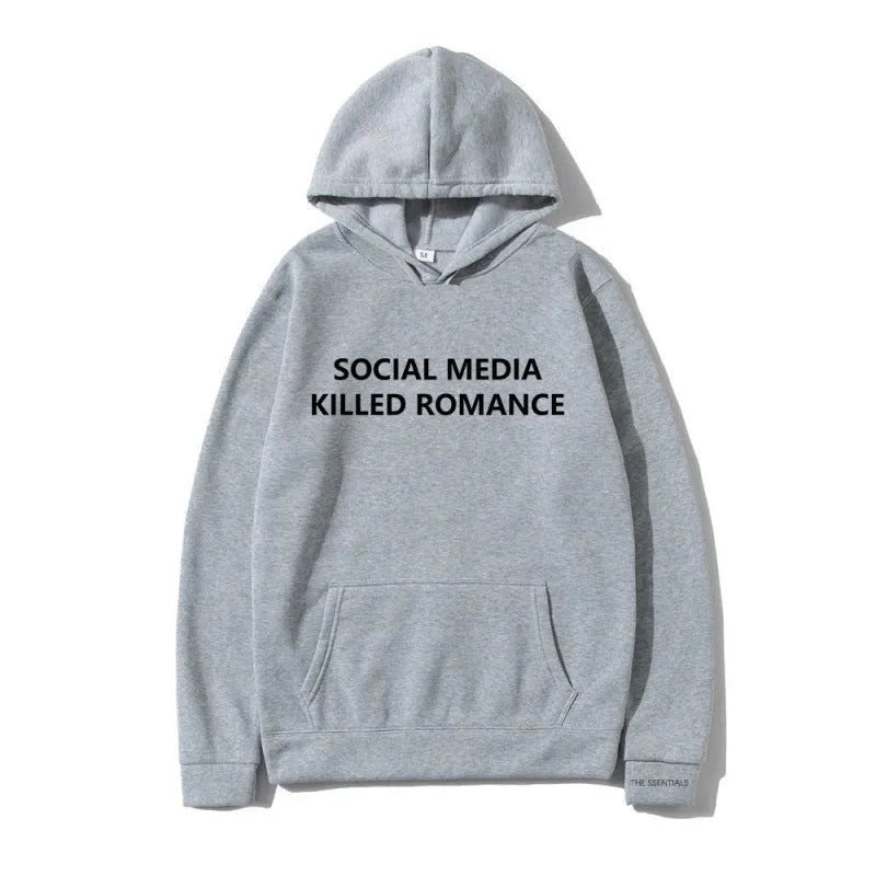 Printed spring letter pattern hooded sweatshirt in slim fit polyester with long sleeves