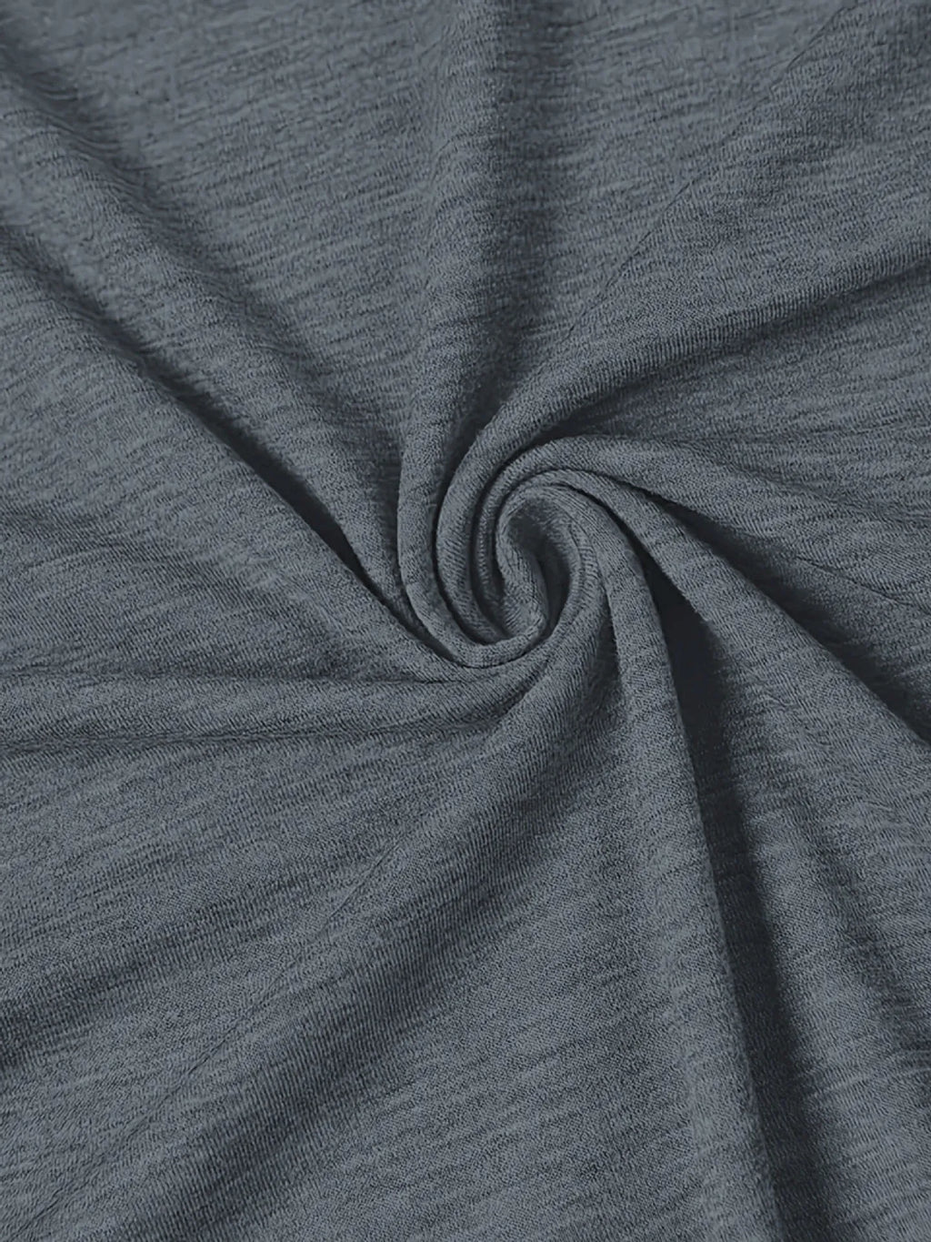 Women's dark grey pure cotton T-shirt with Chinese art retro graphic print and short sleeves.