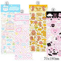 PVC waterproof cartoon decorative stickers for agendas and notebooks