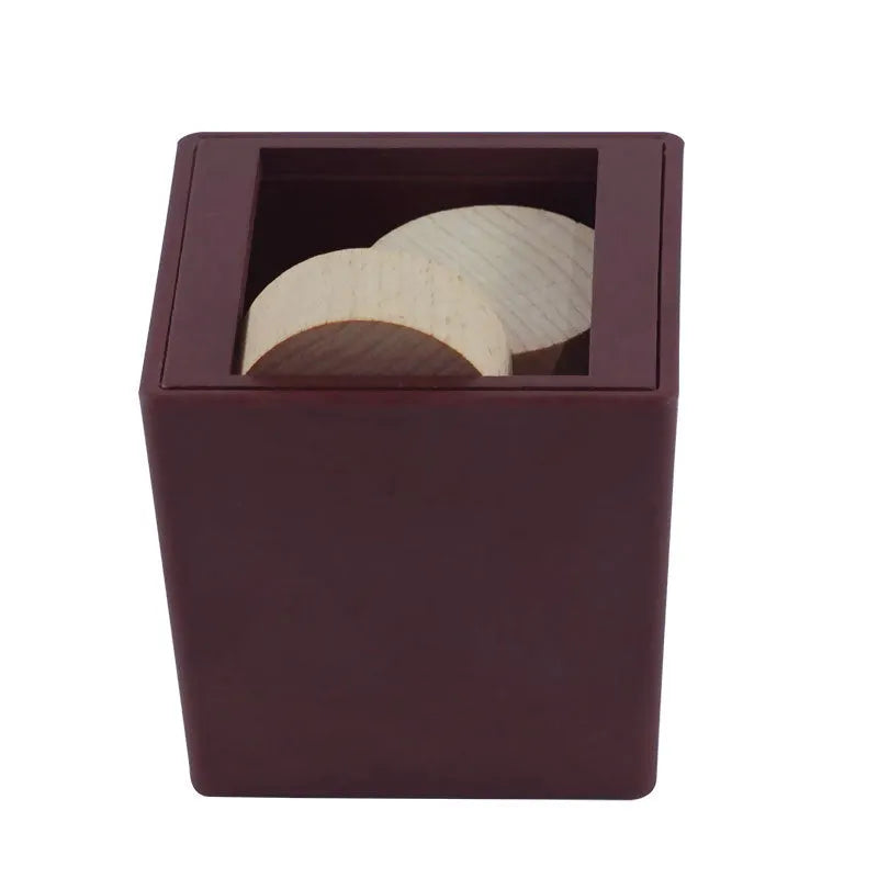 Creative wooden intelligence magic box toy with three configuration options for children aged 3-6 years