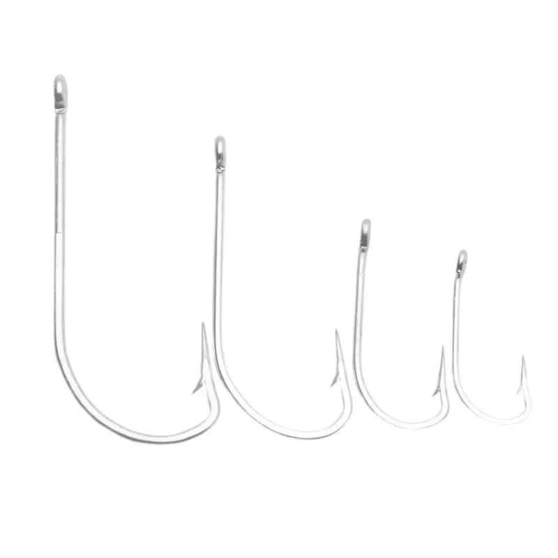 Multi-specification stainless steel weever snakehead seahorse fishing hooks for ocean boat fishing