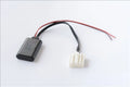 Black Bluetooth audio adapter cable for Mazda M6 and other 2006+ models with auxiliary port