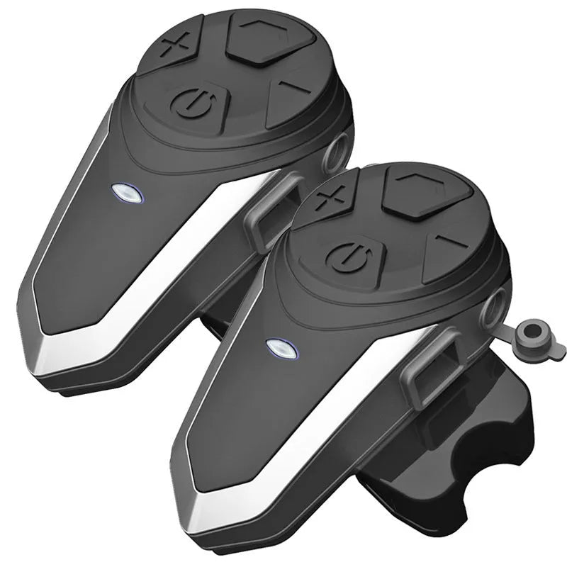 BT-S3NS car wireless Bluetooth headset in black with USB charging cable double pack