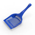 PP plastic cat litter scoop in red, yellow, or blue available in small or medium size