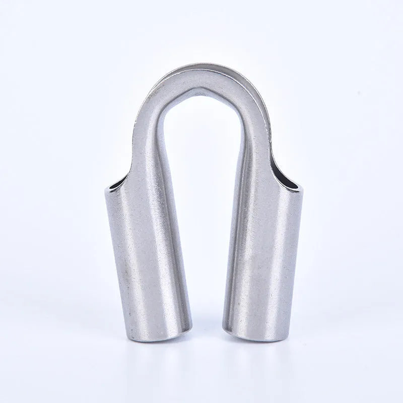 Stainless steel tubular sleeve ring circular connector for industrial applications