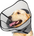 Adjustable polyester pet sterilization collar for dogs and cats in sizes L, M, XL