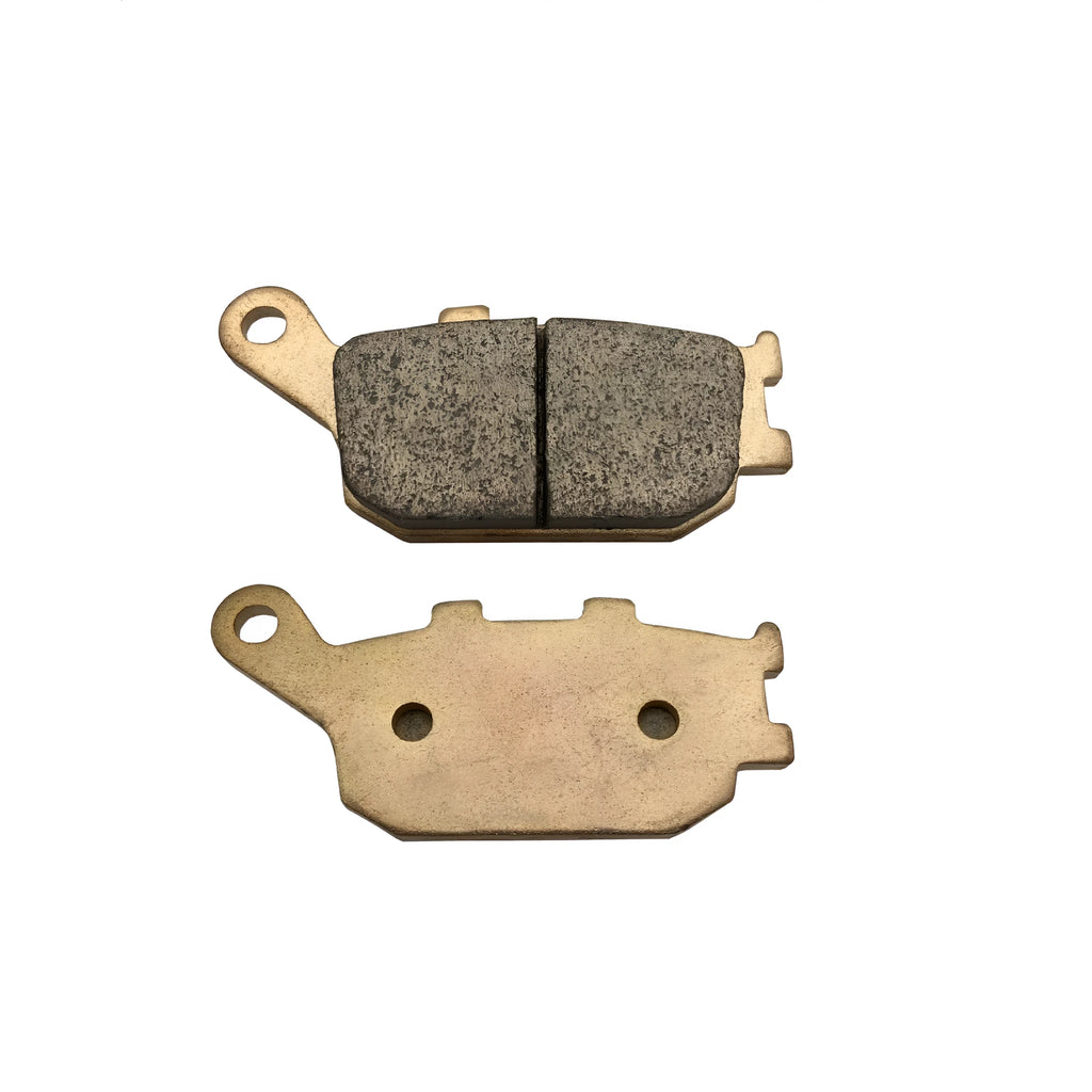 Set of sintered rear motorcycle brake pads for Honda CBR954RR and CBR929RR models
