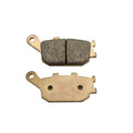 Set of sintered rear motorcycle brake pads for Honda CBR954RR and CBR929RR models