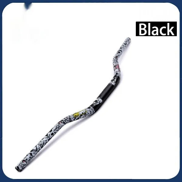 Scrambling motorcycle reducing handle 28mm aluminum alloy faucet in black