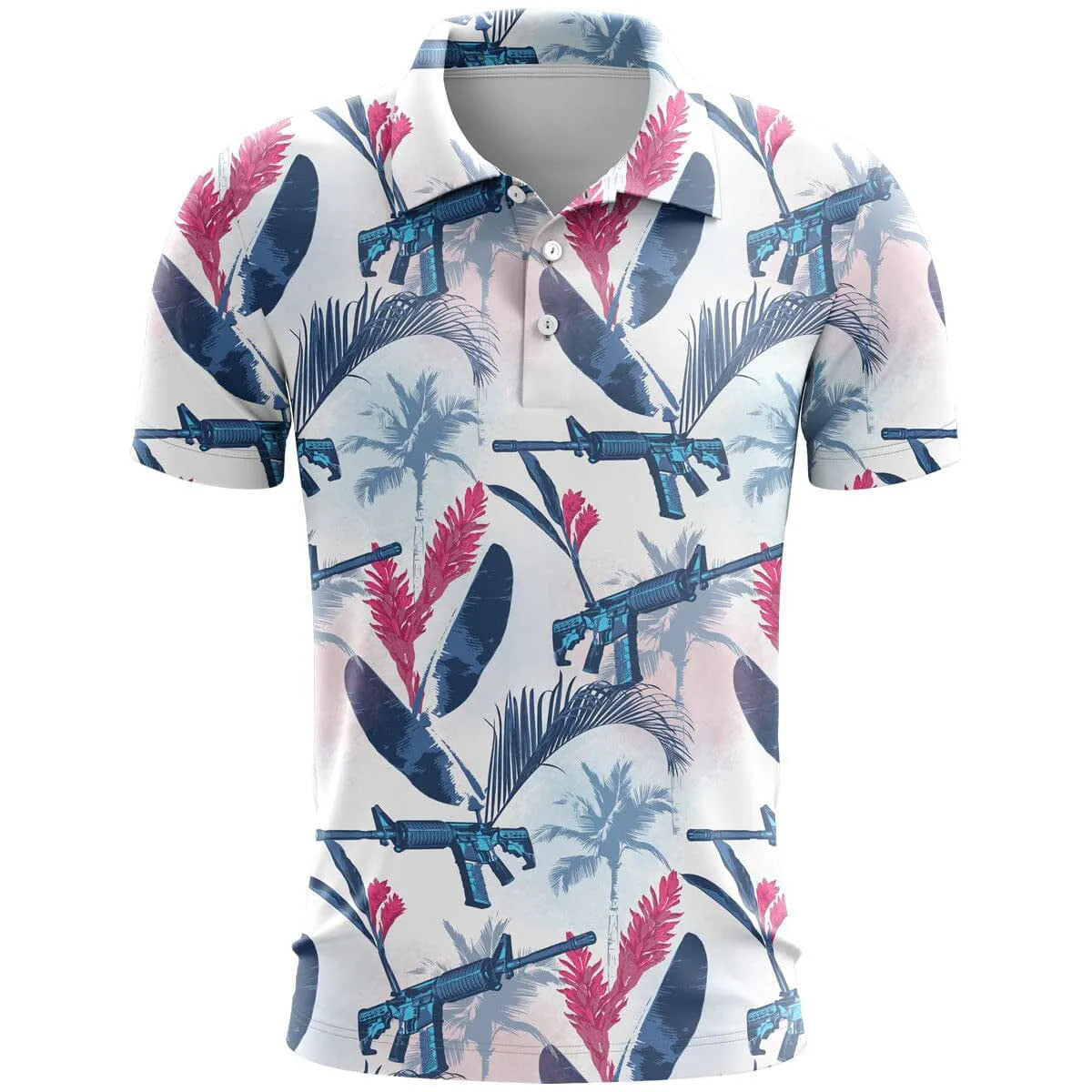 3D printed short sleeve sports top in bird eye cloth fabric showing colour matching pattern and loose fit