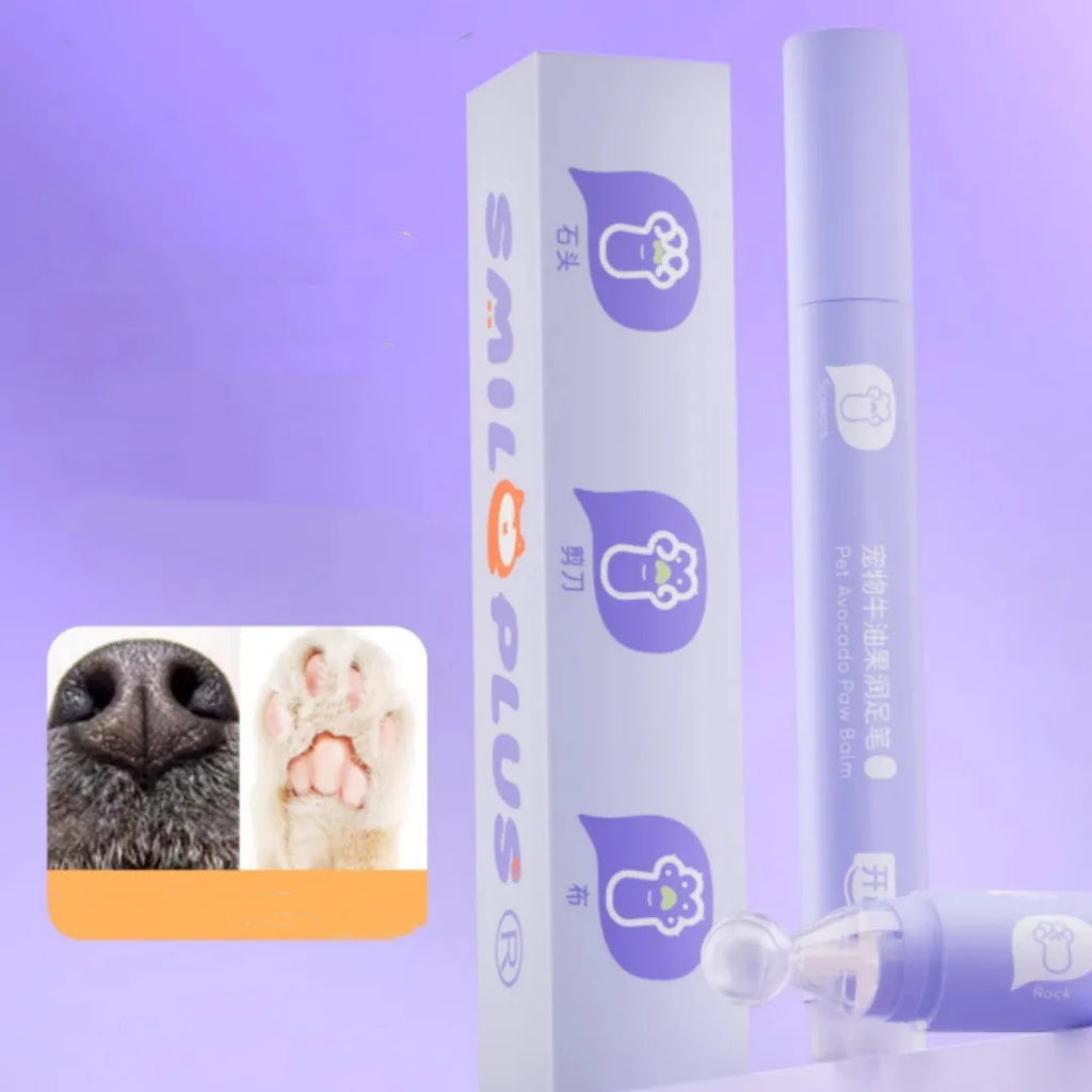 Portable 7.5g PET Moisturizing Avocado Foot Pen for cat and dog paw and nose care