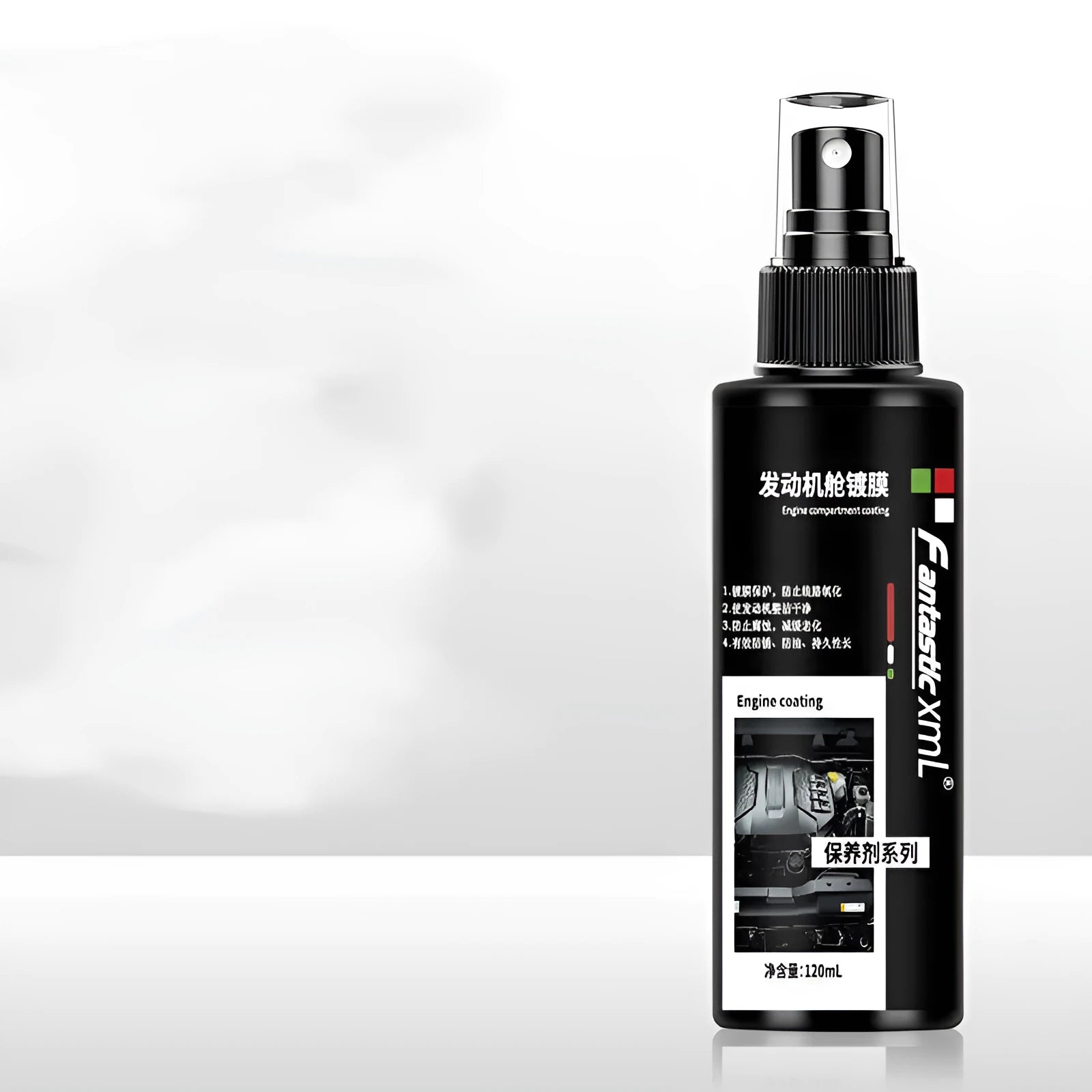 Car engine coating agent 120ml bottle for engine compartment protection against dust and moisture