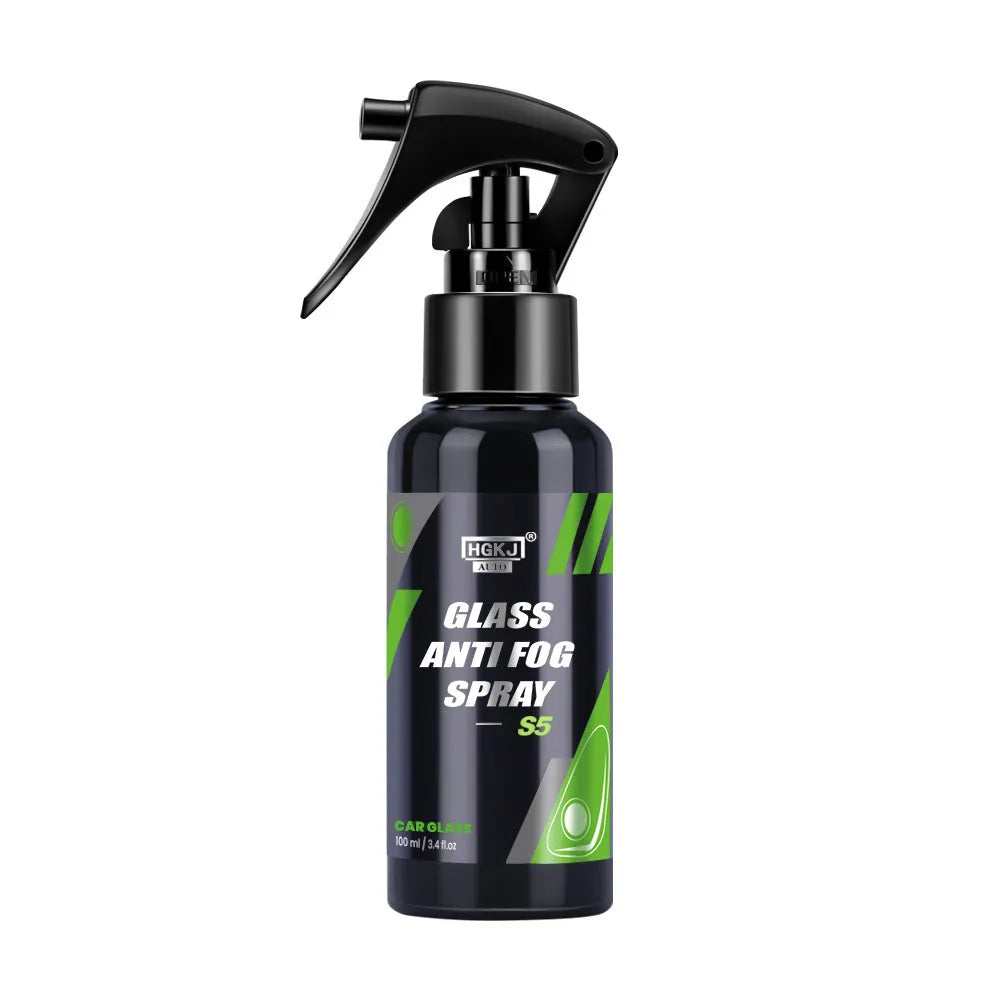 Car glass antifogging spray bottle for removing window condensation