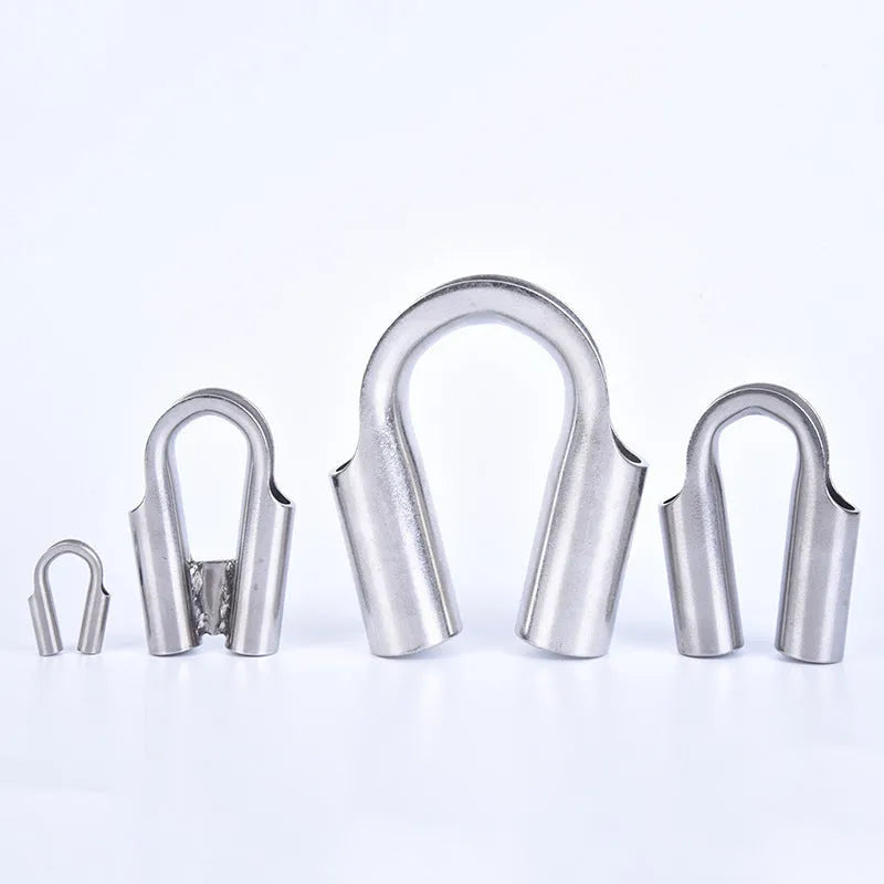 Stainless steel tubular sleeve ring circular connector for industrial applications
