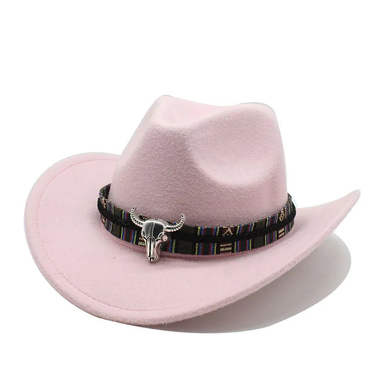 Army Green polyester cowboy hat with a bell-shaped crown on a plain background.