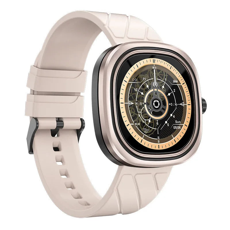 Fashion Bluetooth smart bracelet sports watch with touchscreen and silicone wristband in black, pink or green
