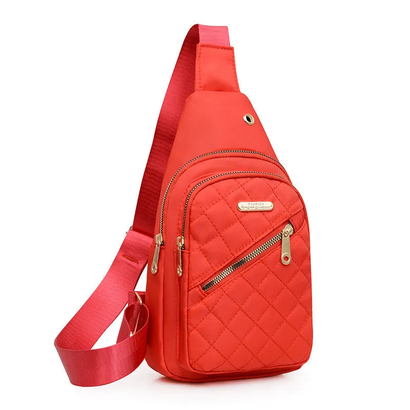 Oxford cloth crossbody chest bag in multiple colour and style options