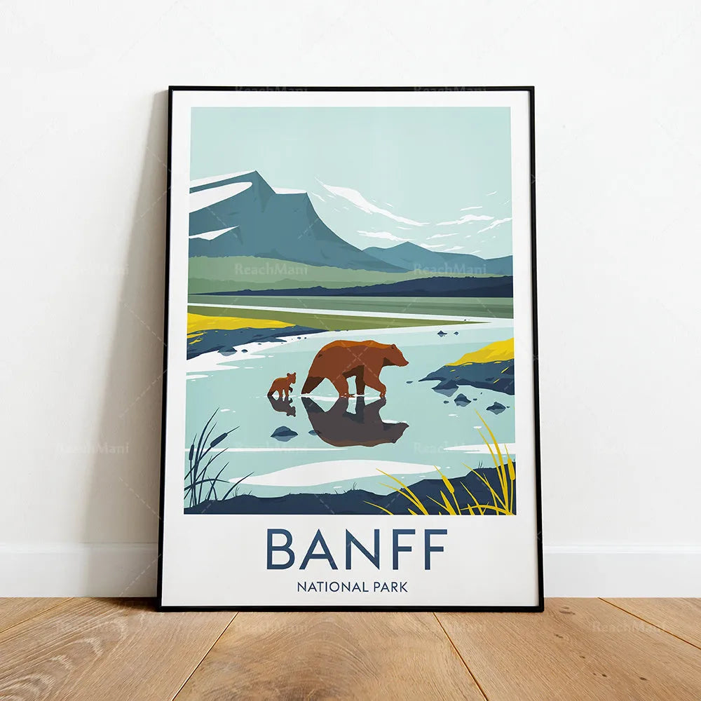 Custom frameless canvas decorative painting in 50x70cm size with pine core and inkjet print for living room