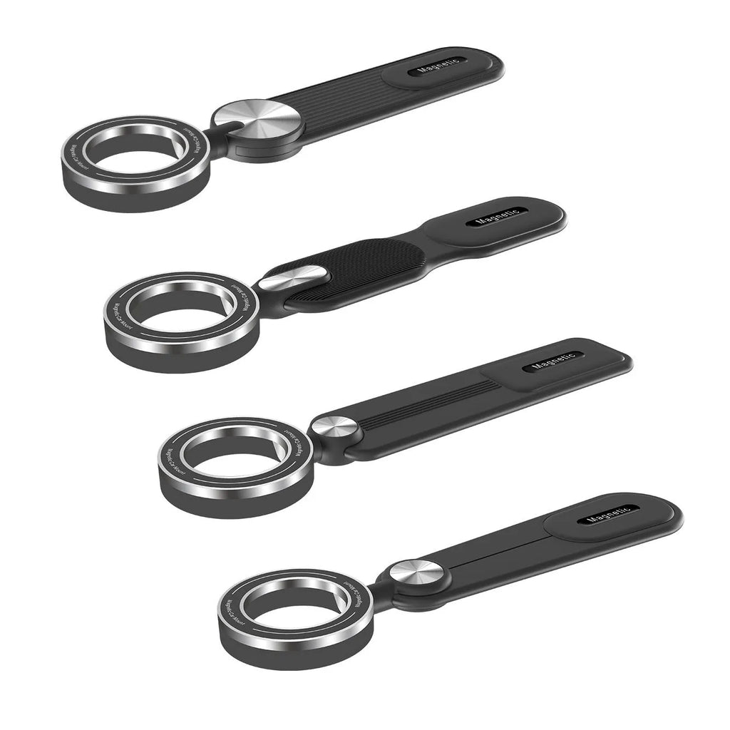 Magnetic suction folding car phone holder in RT025 Classic Edition on dashboard for secure driving use